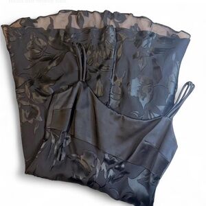 90s Laundry By Shelli Segal Black Mini Dress